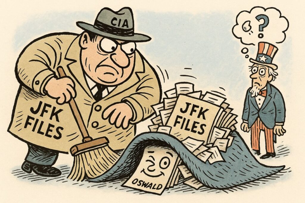 New JFK Files Reveal CIA Deception About Lee Harvey Oswald Connection