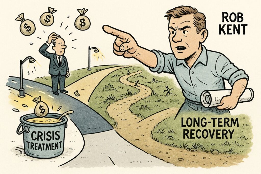 Rob Kent Advocates for Increased Investment in Recovery Services