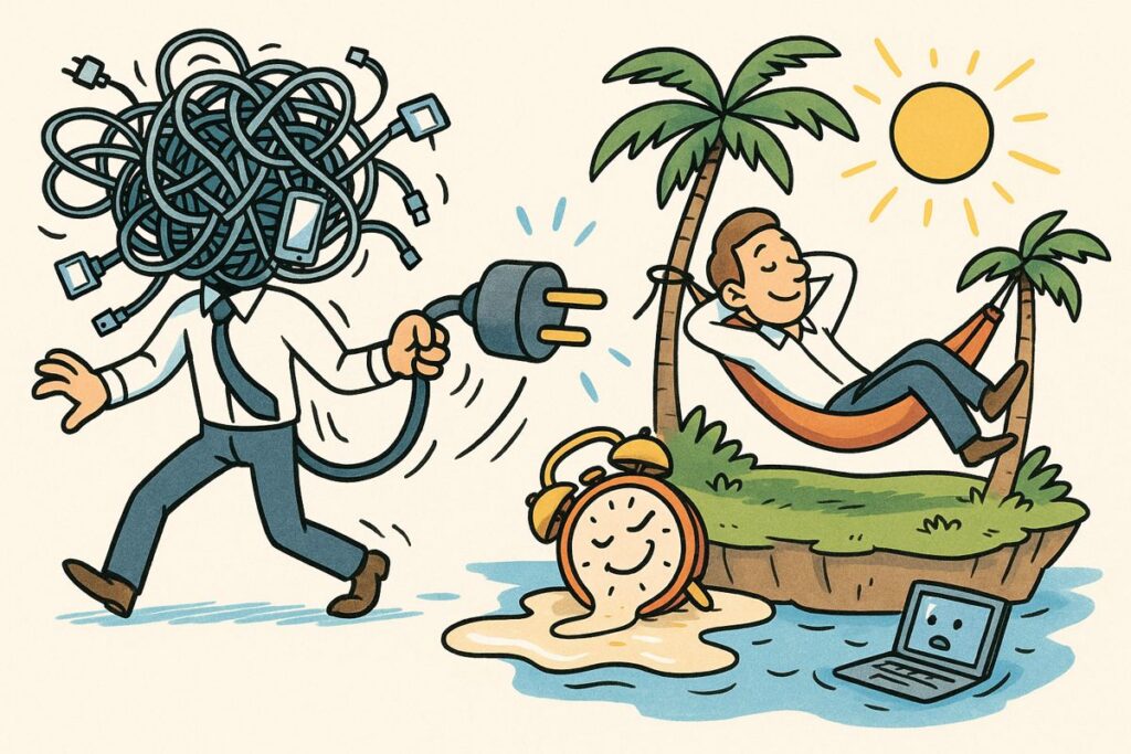 Workplace Wellness: MIT SMR Curates Articles on Unplugging for Productivity and Wellbeing