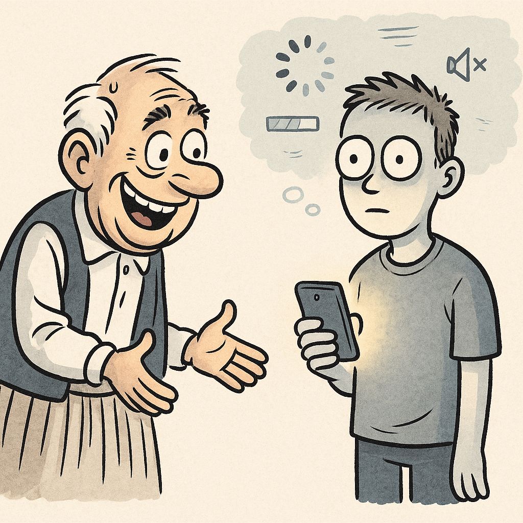 Gen Z's 'Staring' Behavior Reveals Social Skills Gap and Generational Divide